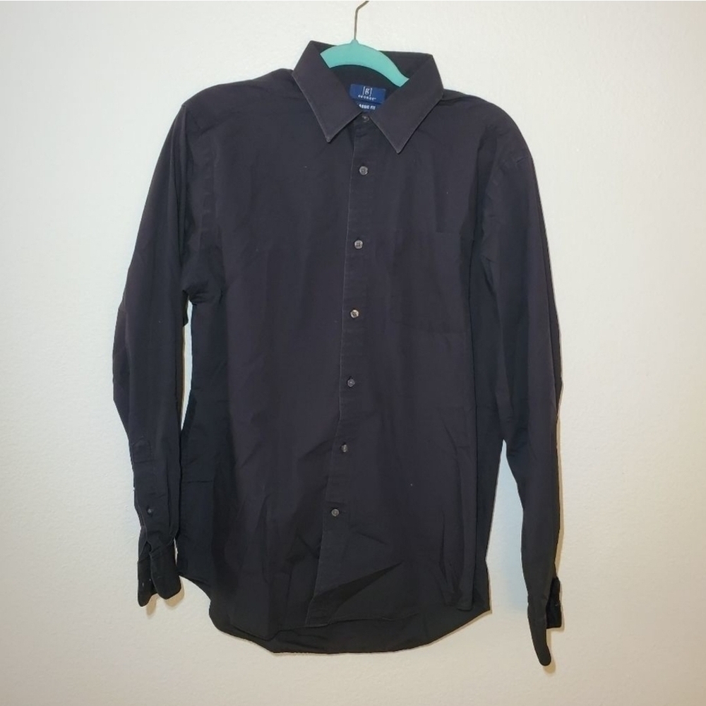 George classic fit men's casual dress shirt